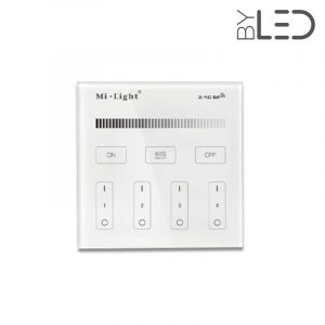 Télécommande murale 4 zones Dimmer - Milight MiBoxer B1 