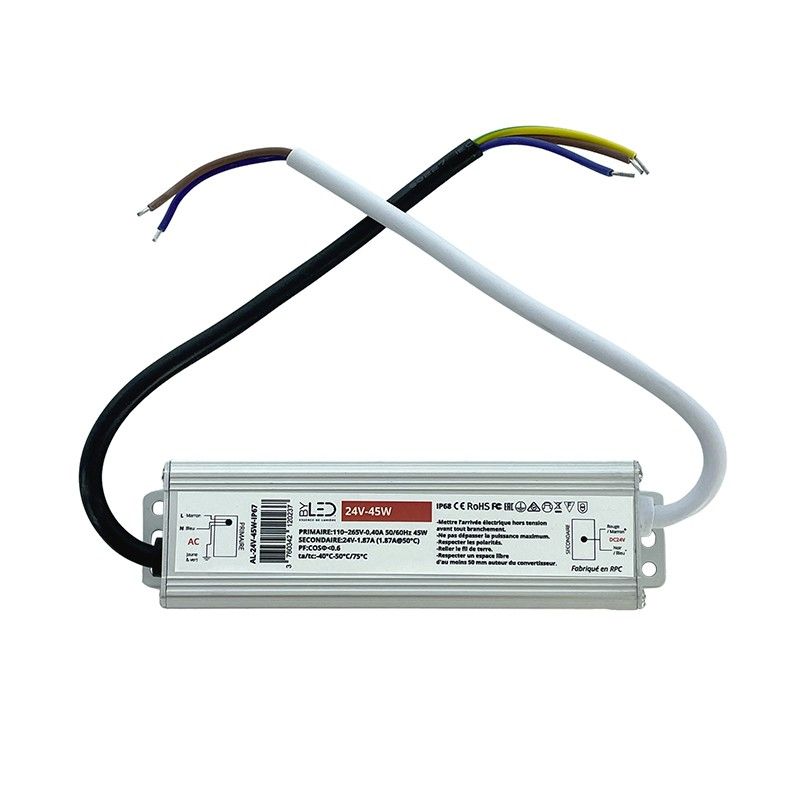 Alimentation 24V compacte - IP67