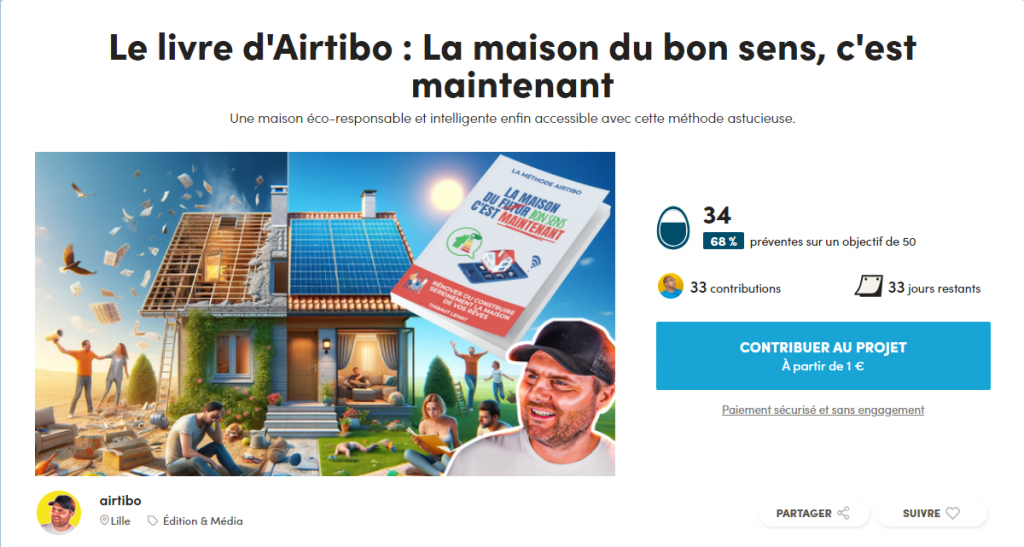 Le livre d'Airtibo : La maison du bon sens, c'est maintenant